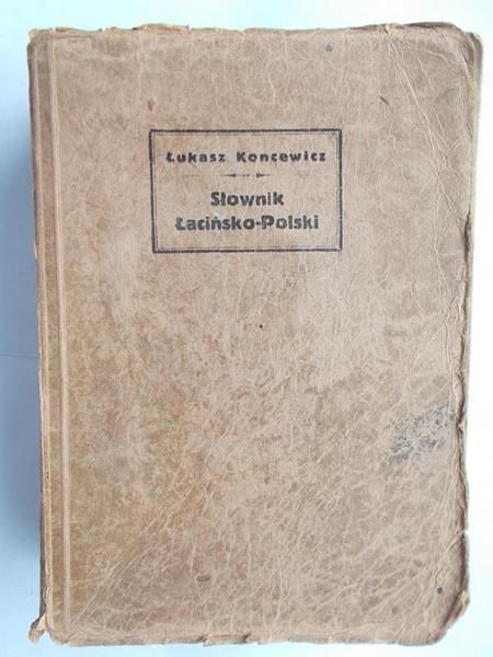 Nowy słownik podręczny łacińsko-polski,1930 r.