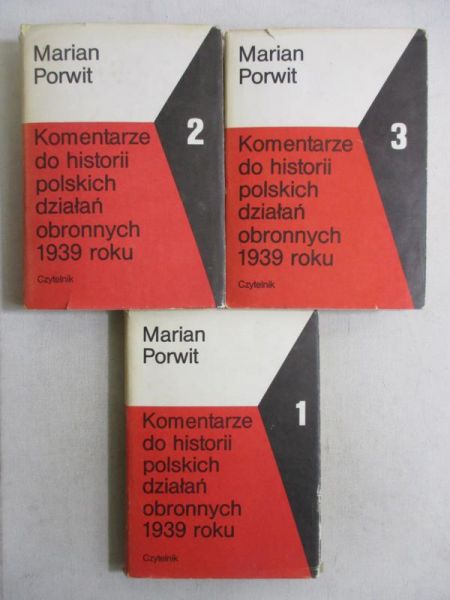 Komentarze do historii polskich działań obronnym 1939 roku., t. I-III