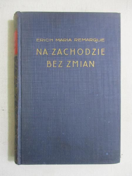 Na zachodzie bez zmian, 1930r.