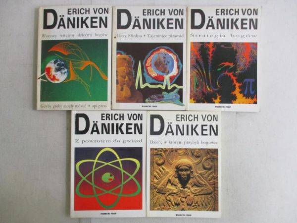 Daniken Erich - Zestaw 5 książek