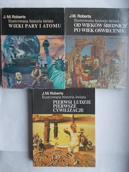 Ilustrowana historia świata, tom I-III