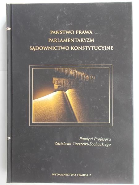 Państwo prawa parlamentaryzm sądownictwo konstytucyjne