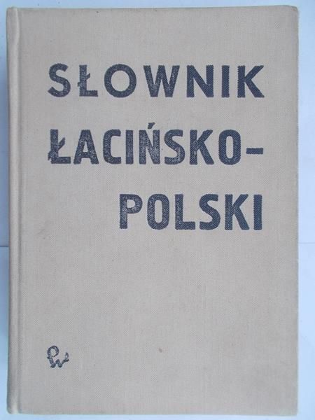 Słownik łacińsko-polski