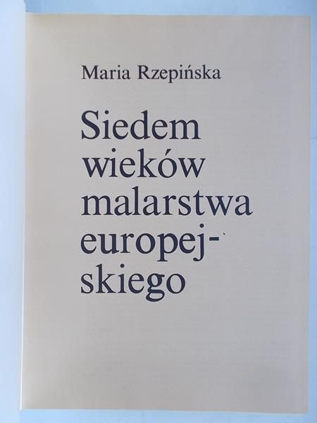 Siedem wieków malarstwa