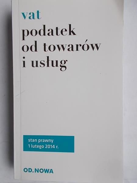 Vat. Podatek od towarów i usług