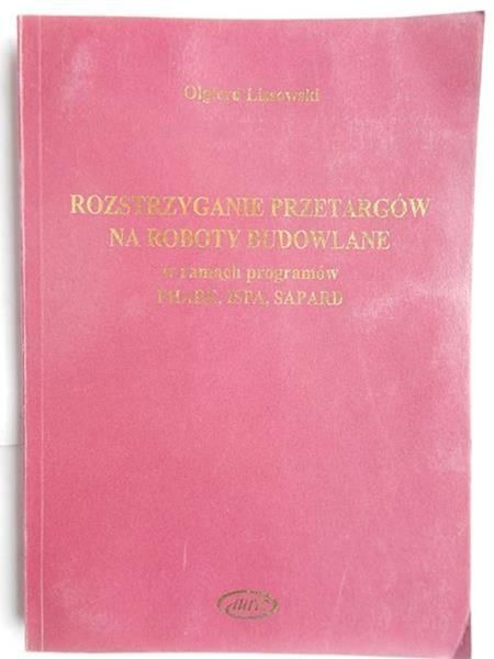 Rozstrzyganie przetargów na roboty budowlane