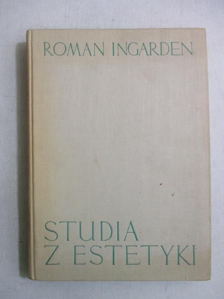 Ingarden Roman - Studia z estetyki, Tom II