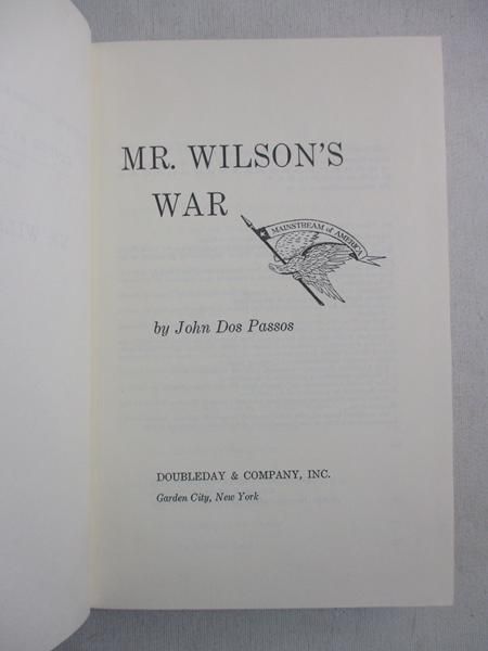Dos - Mr. Wilson's War
