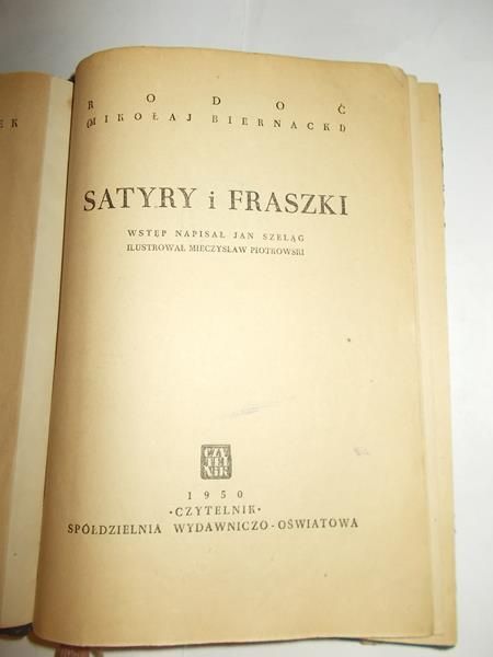 Satyry i fraszki