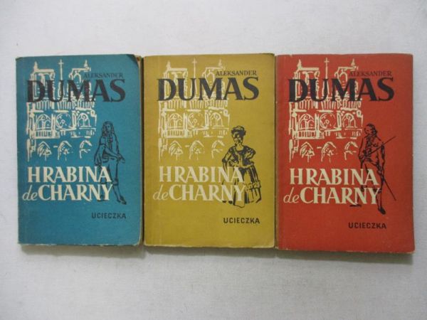 Hrabina de Charny. Ucieczka, t. I-III