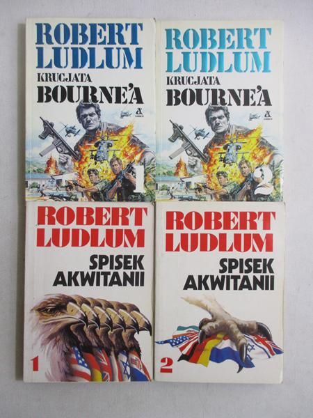 Ludlum Robert - Spisek Akwitanii, t. I-II / Krucjata Bourne'a, t. I-II