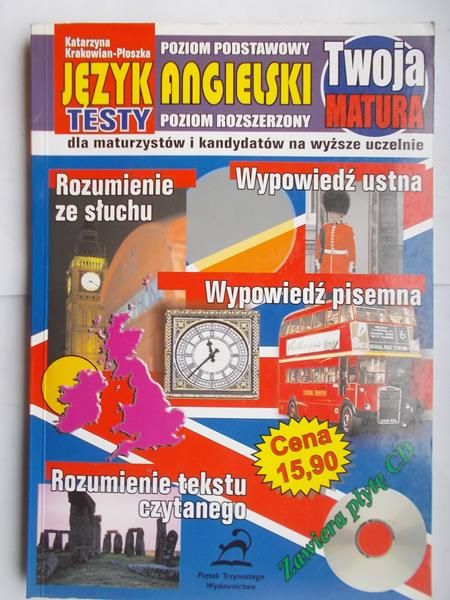 Język angielski. Twoja matura. Poziom rozszerzony + CD