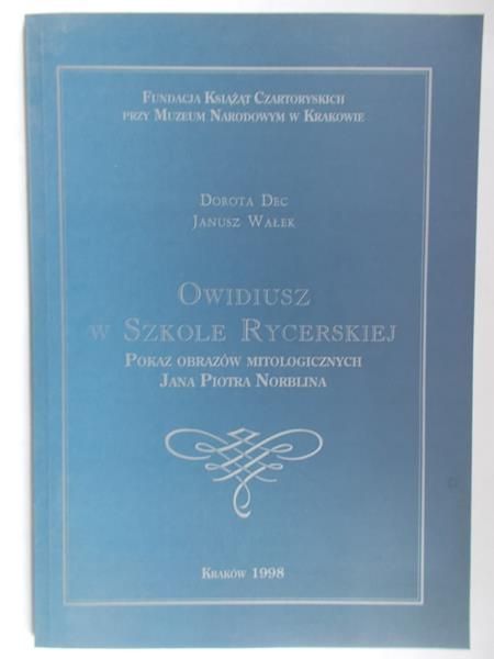 Owidiusz w Szkole Rycerskiej
