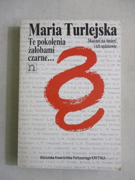Te pokolenia żałobami czarne
