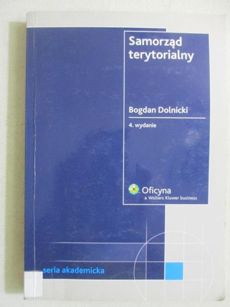 Dolnicki Bogdan - Samorząd terytorialny