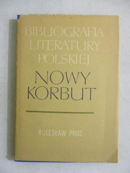 Nowy Korbut 17 vol. I, Bolesław Prus