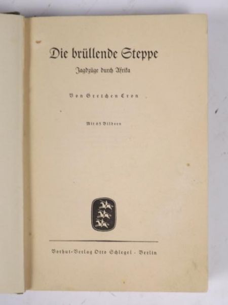 Cron Brechten  - Die brullende Steppe, 1939 r.