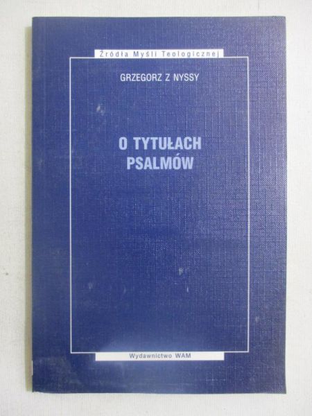 Gregor   - O tytułach psalmów
