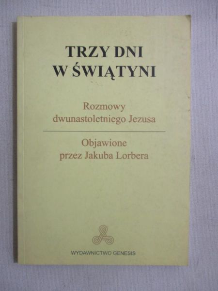 Trzy dni w świątyni
