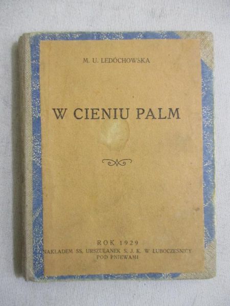 W cieniu palm, 1929 r.