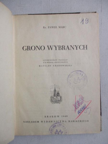 Marc Paweł - Grono wybranych, 1949 r.