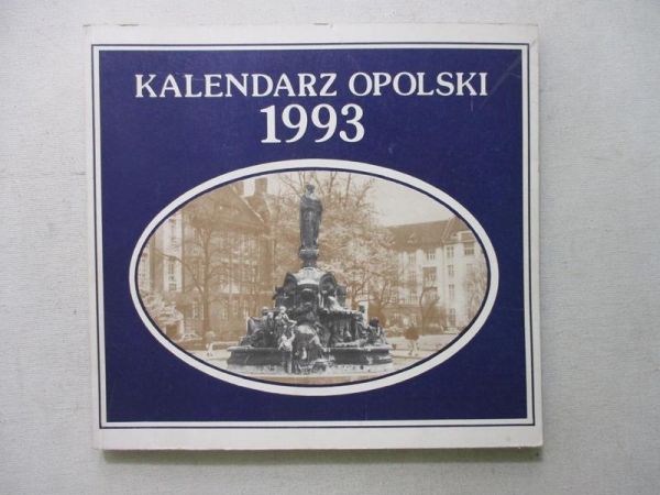Kalendarz opolski 1993