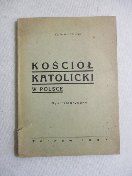 Caliński Jan - Kościół Katolicki w Polsce, 1947 r.