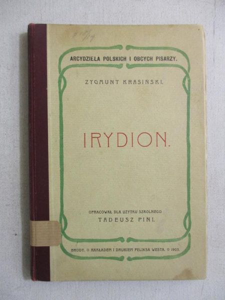 Irydion, 1903 r.