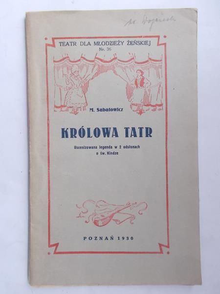 Królowa tatr,1930