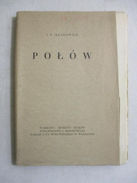 Iłłakowicz I. K. - Połów, 1926 r.