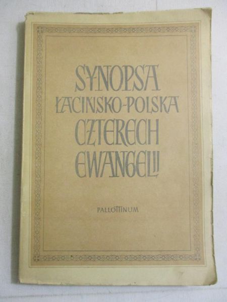 Synopsa łacińsko-polska czterech ewangelii