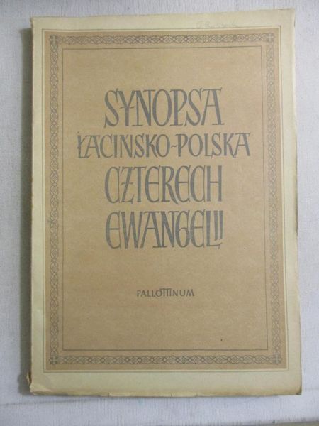 Synopsa łacińsko-polska czterech ewangelii