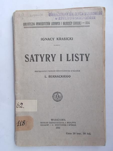 Satyry i listy,1911r.