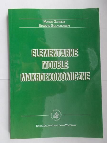 Elementarne modele makroekonomiczne