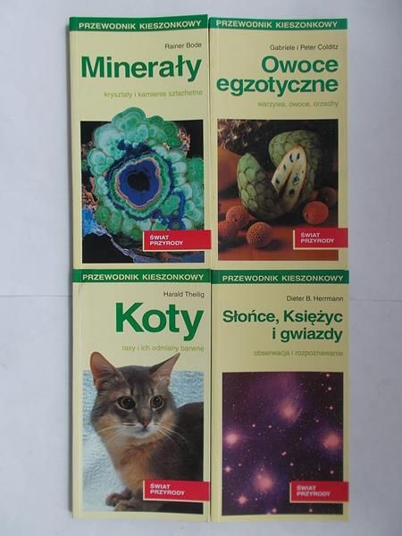 Bode Rainer, Colditz Gabriele i Peter,Theilig Harald,    - Minerały, Owoce egzotyczne, Koty, Słońce, księżyc i gwiazdy.