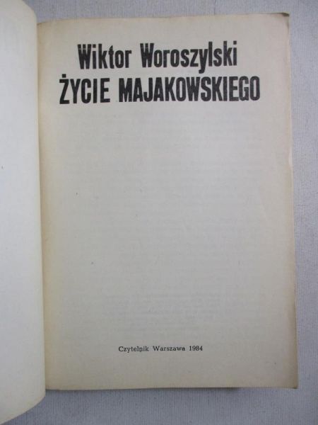 Życie Majakowskiego
