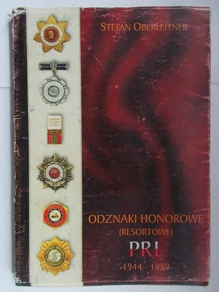 Odznaki honorowe (resortowe) PRL 1944-1988