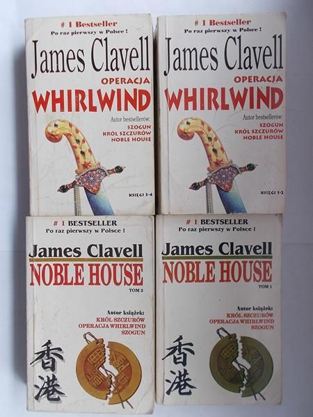 Noble House, tom I-II / Operacja Whirlwind, 2 książki