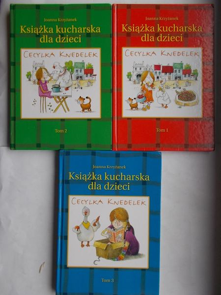 Książka kucharska dla dzieci.Tom I-II