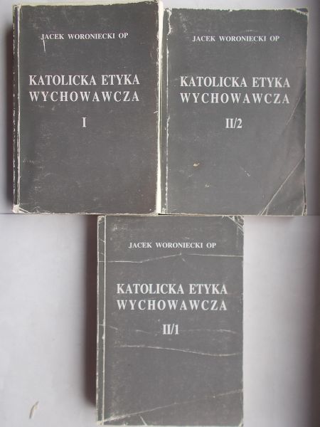 Katolicka etyka wychowawcza, 3 książki