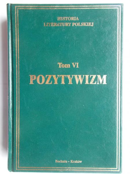Historia literatury polskiej. Tom VI:pozytywizm