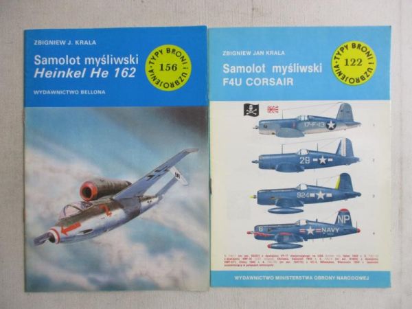 Samolot myśliwski Heinkel He 162 / F4U Corsair