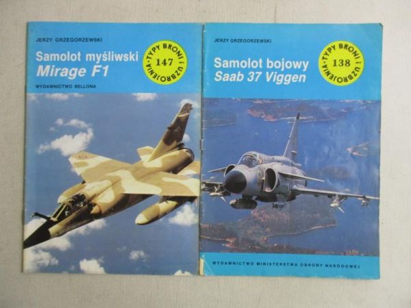 Samolot myśliwski Mirage F1 / Samolot bojowy Saab 37 Viggen