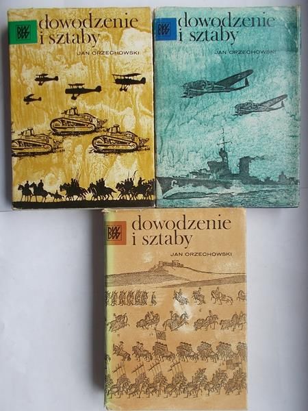 Dowodzenie i sztaby, Tom I-III