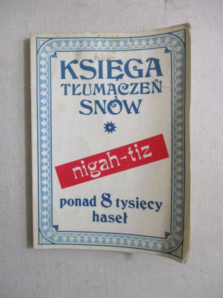 Księga tłumaczeń snów