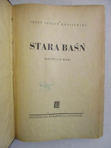 Stara baśń, 1945 r.