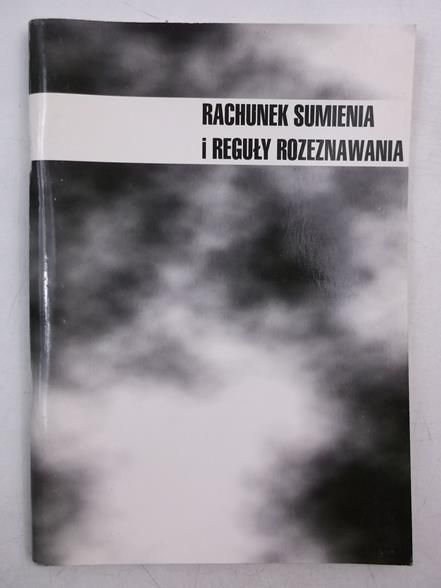 Rachunek sumienia i reguły rozeznawania