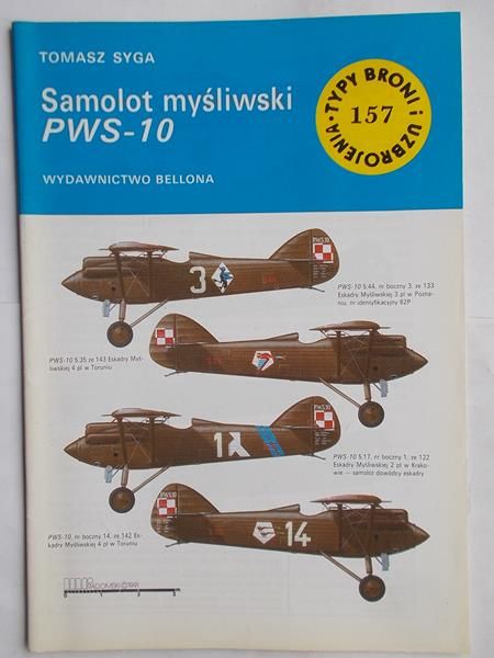 Samolot myśliwski PWS-10