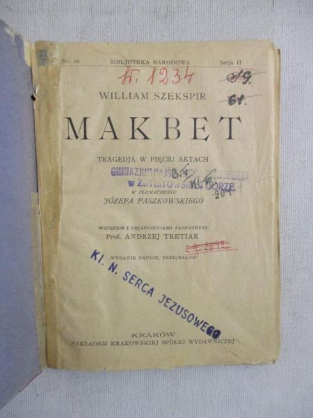 Makbet, 1924 r.