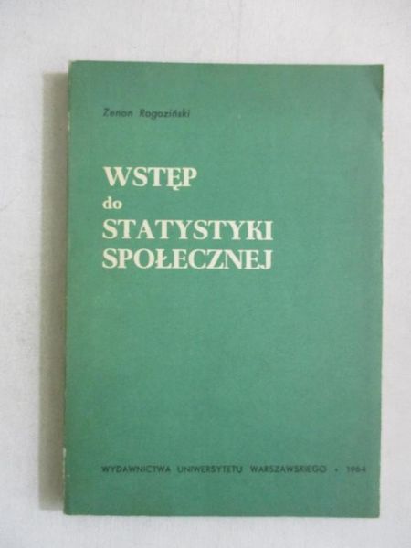 Wstęp do statystyki społecznej